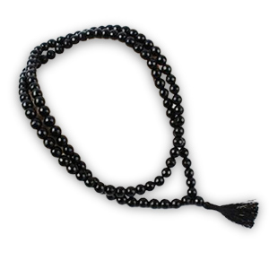 Black Jade Necklace Mala